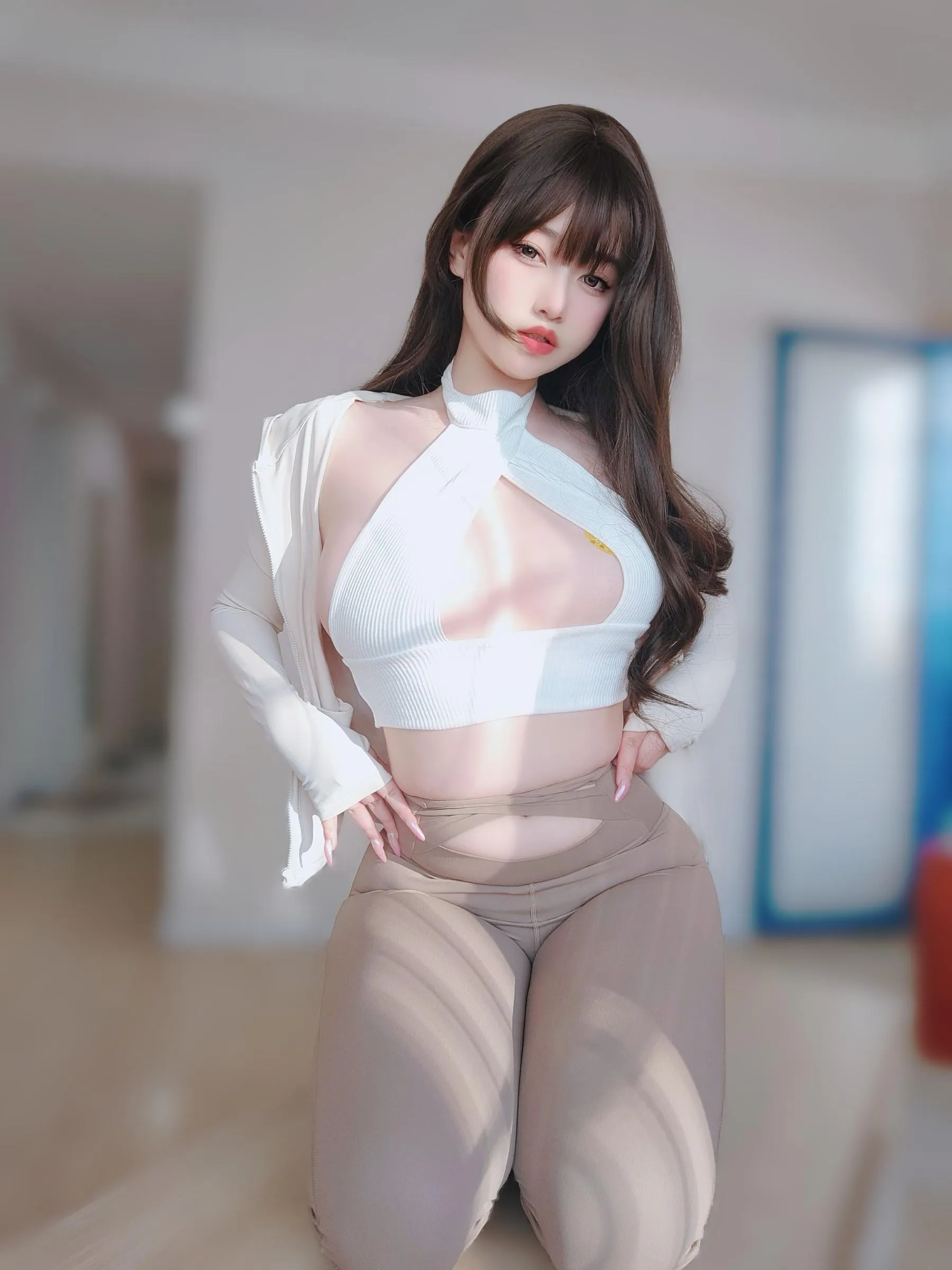 女主K – NO.33 瑜伽服 [102P]插图8